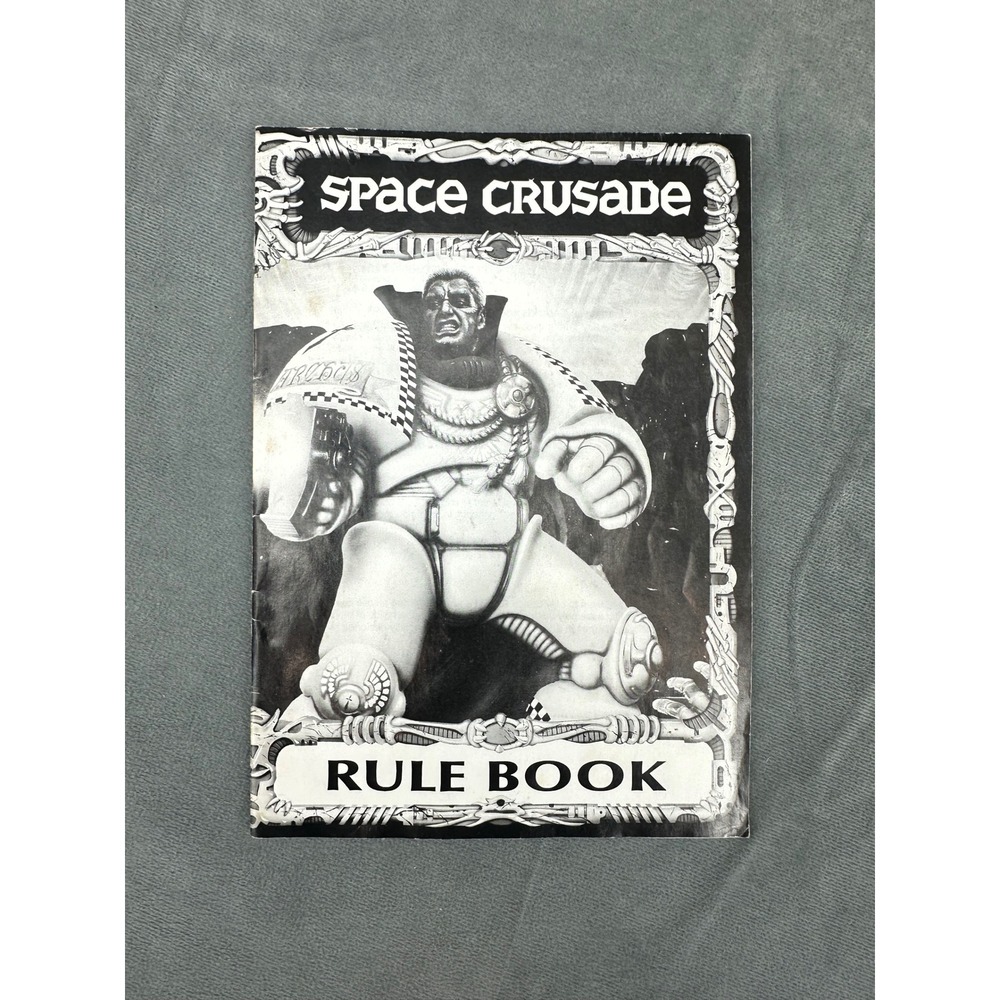 Vintage 1990 Space Crusade Rule Book Milton Bradley Replacement Part Piece